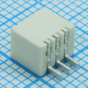874380343, Соединитель типа провод-плата 3 контакта шаг 1.5мм для поверхностного монтажа лента на катушке