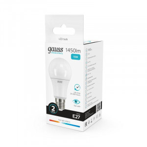 Лампа светодиодная Elementary 15Вт A60 грушевидная 4100К нейтр. бел. E27 1450лм 23225