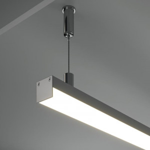 Профиль алюминиевый накладной-подвесной 20х20 Maytoni ALM-2020B-S-2M