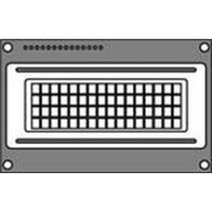 HDM16416H-S00S, Модули сивольных ЖК-дисплеев и комплектующие Gray Reflective