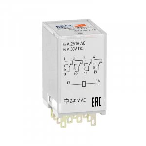 Реле промежуточное OptiRel G RP55-34-240-6-CO/TI КЭАЗ 324482