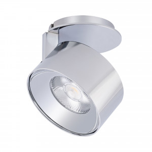 Модуль светодиодный PLURIO-LAMP-R77-9W Warm3000 (COP, 36 deg, 2-2, 38V, 200mA) 031837, Мощность 9 Вт, св. поток 500 лм, 79 лм/Вт, теплый 3000 K, CRI90, угол 36°, напряжение питания 230 В. Цвет Медь, круглый корпус из Алюминий, степень защиты IP20. Размер: 78*62 мм. Монтаж На базу PLURIO. Драйвер 38 В, 200 мА, пульсация <1%.