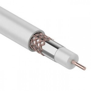 RG-6U CU/CU, 64% 75 ОМ 100M, Кабель коаксиальный RG-6U CU/CU, 64% 75 ОМ 100M