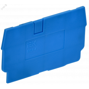 ARMAFIX Заглушка для колодки клеммной CP 4мм2 синяя IEK AF-CT20-00-K07-004-ZGL