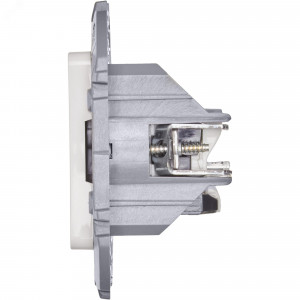 Розетка компьютерная 2-м Inspiria RJ45 кат.5E UTP бел. Leg 673835