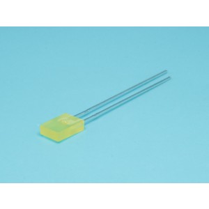 LY5230, Светодиод 2х5мм/желтый/585нм/3-5мкд/110°