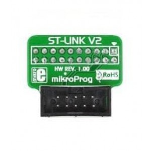 MIKROE-1303, Панели и адаптеры mikroProg to ST-Link v2 adapter