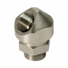 Поворотный адаптер 45° M32x1,5, IP68/IP67, никелированная латунь 6028-32G