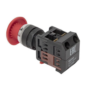 Кнопка "Грибок" AEA-22 NO+NC красн. pbn-aea-r