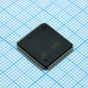 STM32F730V8T6, Микроконтроллер 32-бит ядро ARM Cortex M7 RISC 64кБ Флэш-память 3.3В 100-Pin LQFP лоток