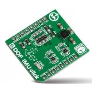 MIKROE-1941, Инструменты разработки многофункционального датчика 6DOF IMU click