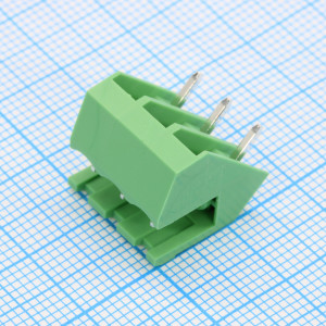 2EDGL-5.08-03P-14-00A(H), Разъемный клеммный блок на плату, 3 контакта. Серия 2EDGL-5.08