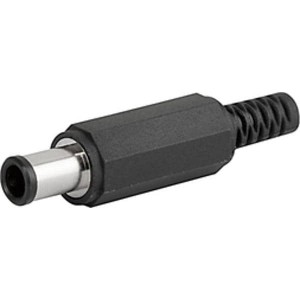 4840.1230, Соединители питания для постоянного тока DC PLUG 6.5X4.3MM CABLE PROTEC