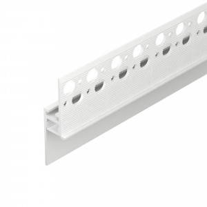 Профиль PLINTUS-FANTOM-H20-2000 WHITE 043660, Алюминиевый профиль для светодиодных лент и линеек. Цвет - белый RAL9003 (порошковая окраска). Габаритные размеры (LхWхH): 2000x13,1x51,6 мм. Ширина площадки для ленты 8 мм. Аксессуары приобретаются отдельно. Цена за метр.