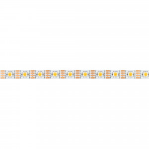 Лента SPI-B60-10mm 12V Warm2700-PX1-RAM (9.3 W/m, IP20, 5060, 5m) 033438, Светодиодная лента SPI-B60, открытая IP20, с микросхемой TX1818 (битый пиксель не влияет на передачу сигнала далее по ленте). Светодиоды 5060, 60 шт/м (1 pixel = 1 LED), белая плата 10 мм, скотч 3М. Цвет ТЁПЛЫЙ 2700K, цветопередача CRI>80, угол 120°. Пита