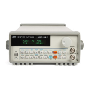 АКИП-3302, Двухканальный генератор импульсов частотой от 0.1мГц до 50МГц ±0.5мкГц