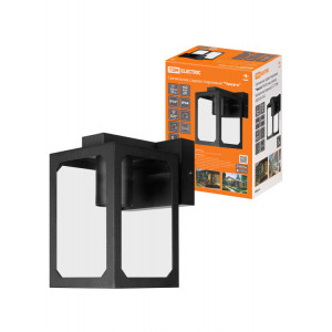 Светильник садово-парковый "Чикаго" 60 Вт, вниз, металл, прозрачное/черный, Е27, SQ0330-0242