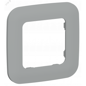 FLITE ARTISTIC Рамка 1-местная РУ-1-А-ФлС серый IEK FI-M12-31-20-K03