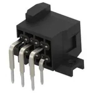 828801-2, Разъем штыревой двухрядный угловой на плату