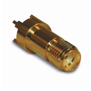 132319, РЧ соединители / Коаксиальные соединители SMA PCB RECPT ROUND FLANGE