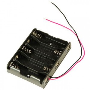 BH351 AA 5X1, Батарейный отсек BH351 AA 5x1, открытый