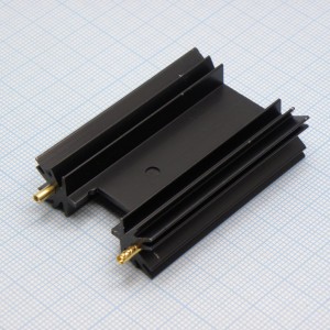 SK104/50,8-STC, Радиатор для корпусов TO220, 12.7x34.9x51мм, 9К/Вт (совместимые прижиные скобы THF 104)