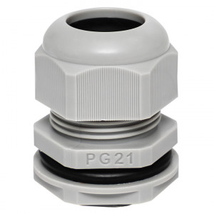 Сальник PG21 IP54 (2 шт) d отв. 28 мм / d провод. 13-18 мм EKF PROxima(кр.1упак) [plc-pg-21-2-r]