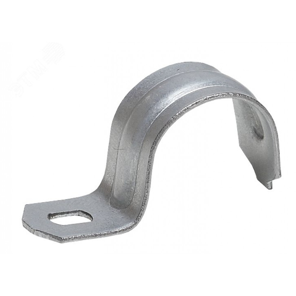 Изображение товара Скоба металлическая однолапковая d 12-13мм (100шт) (100/4000/96000) Б0036396