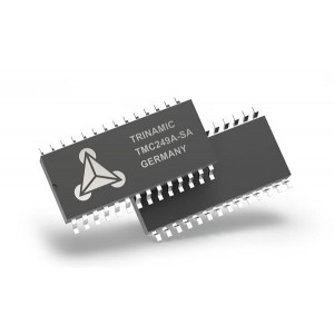 TMC249A-SA, Контроллеры и драйверы двигателей / движения / зажигания Stepper Motor Predriver IC, SPI, StallGuard, 7-34V Supply