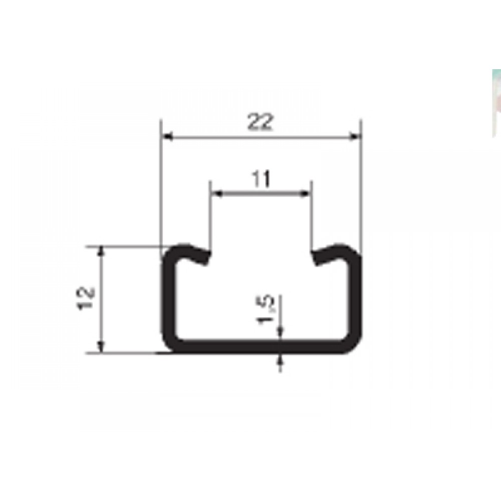 Изображение товара Рейка 98.400.0000.0