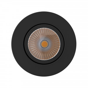 Светильник SP-FOCUS-R90-9W Warm3000 (BK, 24 deg, 230V) 029531, Накладной светильник 9Вт, черный корпус цилиндр. Цвет ТЕПЛЫЙ 3000K, св.поток 720-810лм, CRI(Ra)>80, наклоняемая ось, угол 24°. Размер Ф90x126 мм. Питание AC 180-240V, 9Вт, встроенный драйвер (DC 200mA 20-40V).