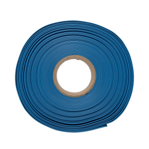Термоусаживаемая трубка ТУТ нг 50/25 синяя рулон PROxima tut-50-g