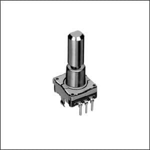 EC1110120201 with knurled SHAFT, Кодеры Self-return type With 1.5Switch