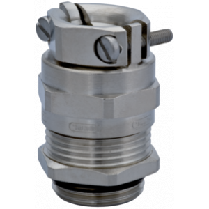 Кабельный ввод 1.692.2500.50, Кабельный ввод, M25х1,5, диапазон зажимаемых проводников: 13 - 18 мм, SW 30 мм, с держателем гофры, IP68, материал: латунь, покрытие: никель