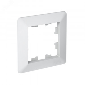 ATLASDESIGN AIR 1-постовая РАМКА, ЛОТОС/дымчатый белый ATN221301