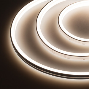 Герметичная лента MOONLIGHT-5000S-U-TOP-2835-156-24V Day (12х13mm, 11W, IP67) 031117, Гибкая герметичная лента (неон серии MOONLIGHT), сечение 12х13 мм. Светодиоды SMD 2835 156 шт/м. Цвет свечения ДНЕВНОЙ (4400 К), индекс цветопередачи CRI>90, световой поток 800 лм/м, угол излучения 180°. Мощность 11 Вт/м, питание 24 В. Класс пылевлагозащи