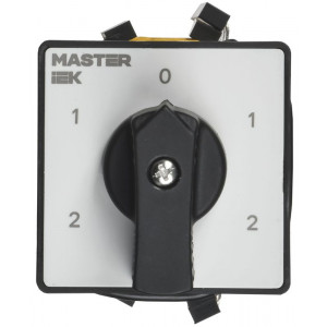 Переключатель кулачковый 10А (сх. 23) стандартная рукоятка IEK MI-CS10-010-023