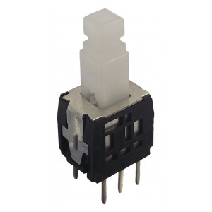 SPPH410100, Кнопочный переключатель 2 группы контактов 30Vdc 0.1A 10000 циклов