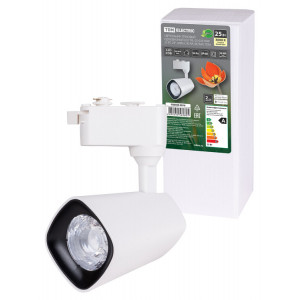 Светильник трековый однофазный LED TRL-02-025-WW 25 Вт, 24°, 3000 К, 90 Ra, белый, SQ0369-0016
