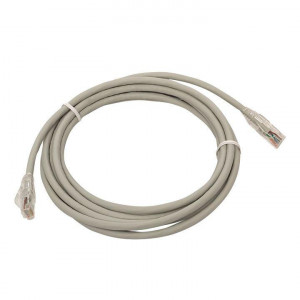 Патч-корд кат.5E UTP неэкранир. PVC сер. 5.0м TERACOM PRO TRP-5EUTP-PVC-5M-GY