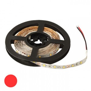 2835 300LED IP33 12V RED, LED-лента/ красный/ 630nm/ 60LED на метр/ U=12V/ 4 Вт/м
