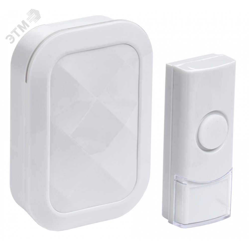 Изображение товара Звонок беспроводной ДЗБ3-36М белый EZD21-03-AAA-K01