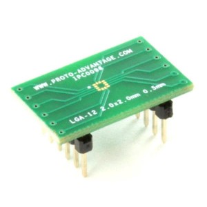 IPC0096, Панели и адаптеры LGA-12 to DIP-12 SMT Adapter