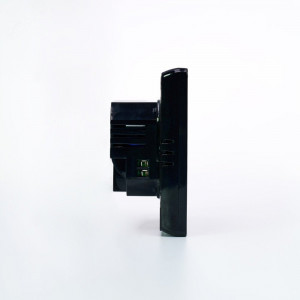 ARTGALLERY ТЕРМОСТАТ программируемый с Wi-Fi для электрического теплого пола, 16 А, моноблочный, ЧЕРНЫЙ GAL001038