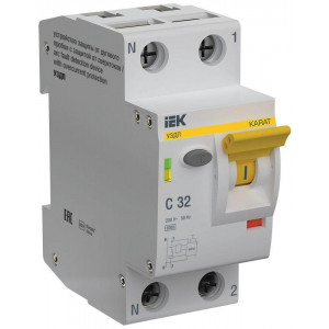 KARAT УЗДП c Автоматический выключатель 1P+N C 32A KA-DP11-1-032-C