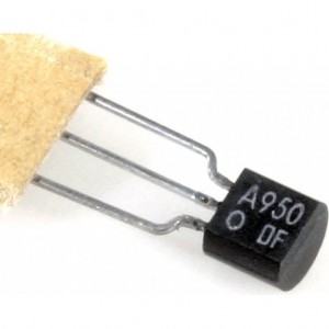 2SA950, Биполярный транзистор, PNP, 30 В, 0.8 А, 0.6 Вт