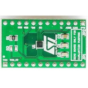 STEVAL-MKI137V1, Инструменты разработки магнитного датчика LIS3MDL Adapter BRD Standard DIL 24