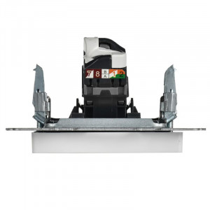 BRITE Розетка компьютерная RJ45 кат.6 РК11-БрАБ арктический белый IEK BR-K10-2-K91