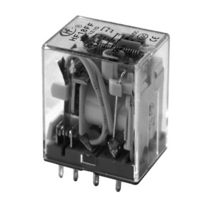 HF18FF/A230-4Z1, Реле силовое 7 А, 230 VAC, 4 контактные группы