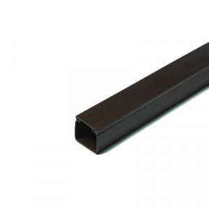 Кабель-канал 16х16 L2000 с двойным замком пластик венге КК-4816016-140